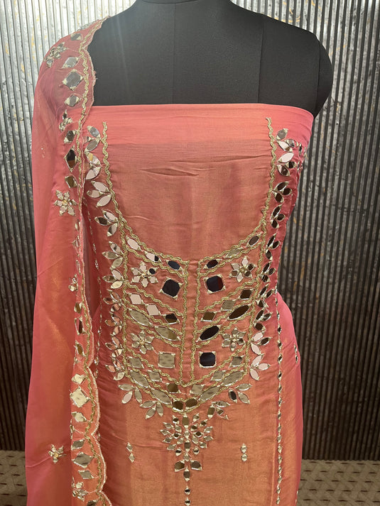 Signature Burberry Mirror Work Suit Set