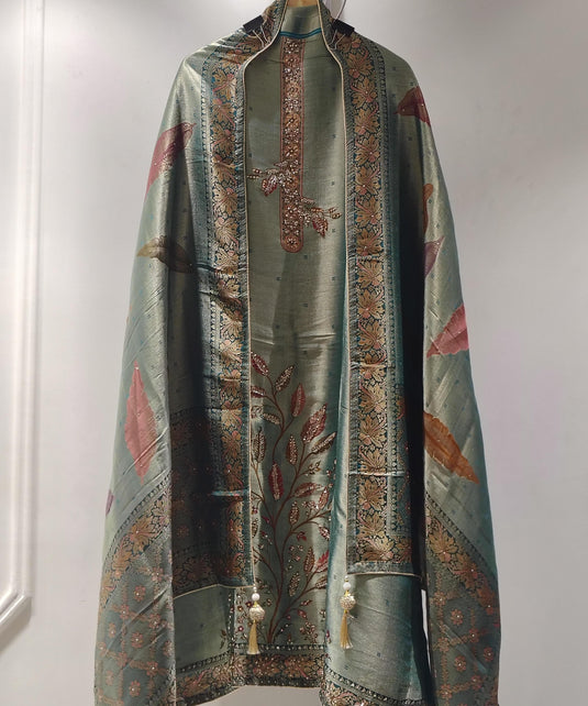 Kanjivaram Silk Festive Suit Set