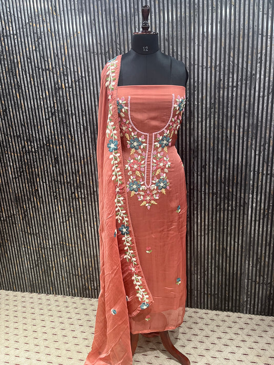 Burberry suit set with burberry duputta