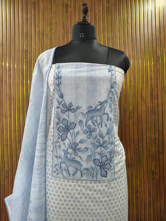 Girlish Bloom Cotton Suit