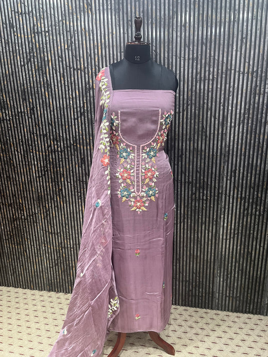 Burberry suit set with burberry duputta