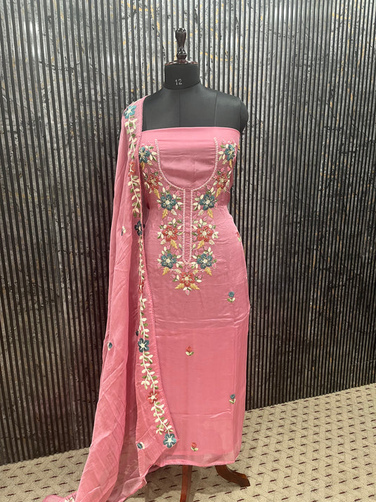 Burberry suit set with burberry duputta