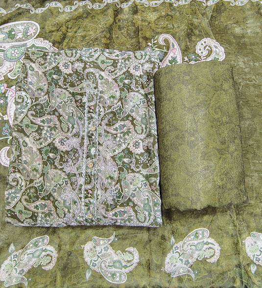 Royal Winter Collection – Premium Velvet Suit Set with Shirt, Bottom and Matching Stall