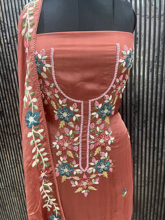 Burberry suit set with burberry duputta