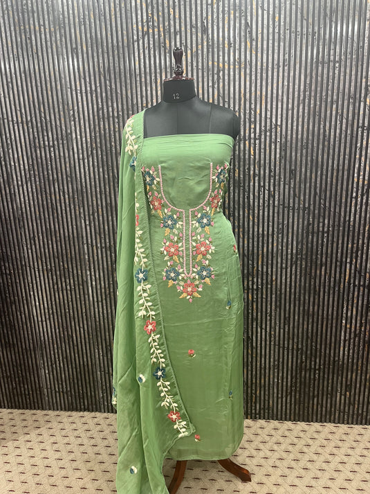 Burberry suit set with burberry duputta