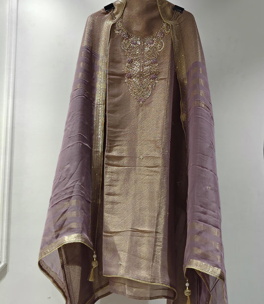 Tissue Shimmer Royal Suit