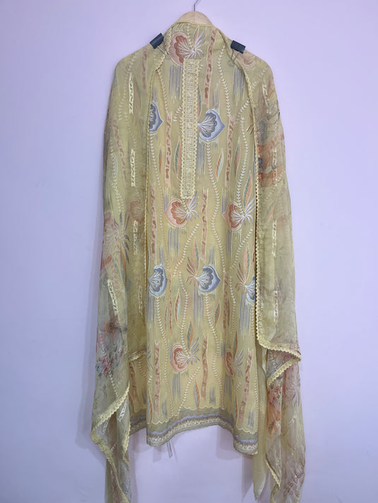 Premium Georgette Thread Embroidered Women’s Suit Set