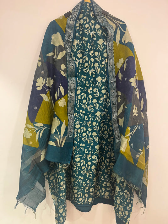 Maheshwari Silk Elegance – Pure Weaving Collection in 4 Stunning Shades